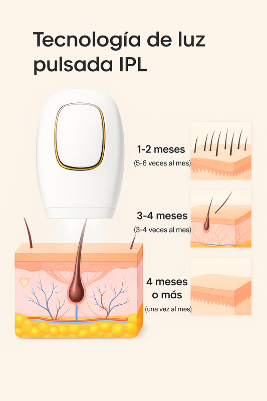 Depiladora láser IPL Deluxe